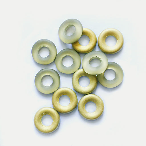 9mm Czech glass rings