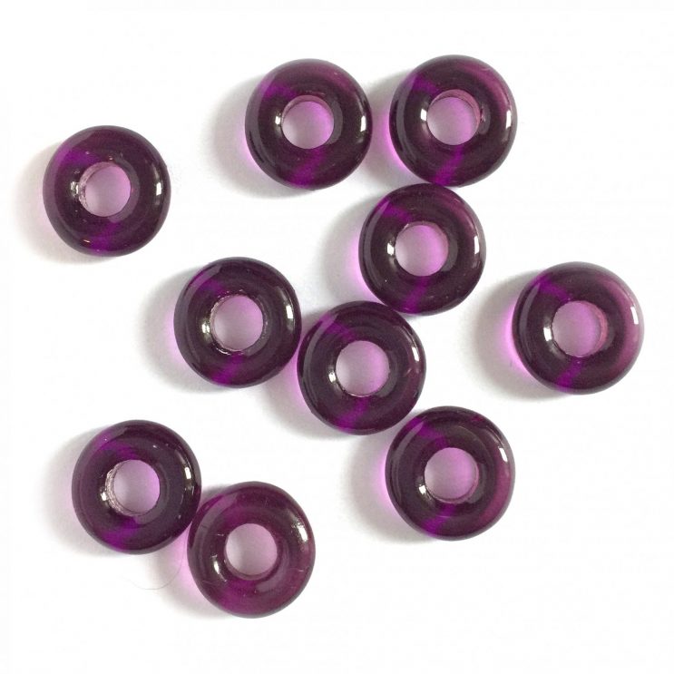 9mm Czech glass rings