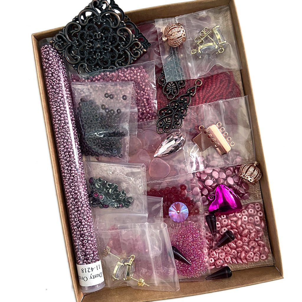 Bead Embroidery Treasure Box two