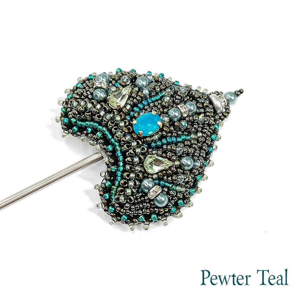 The Fantail Shawl pin