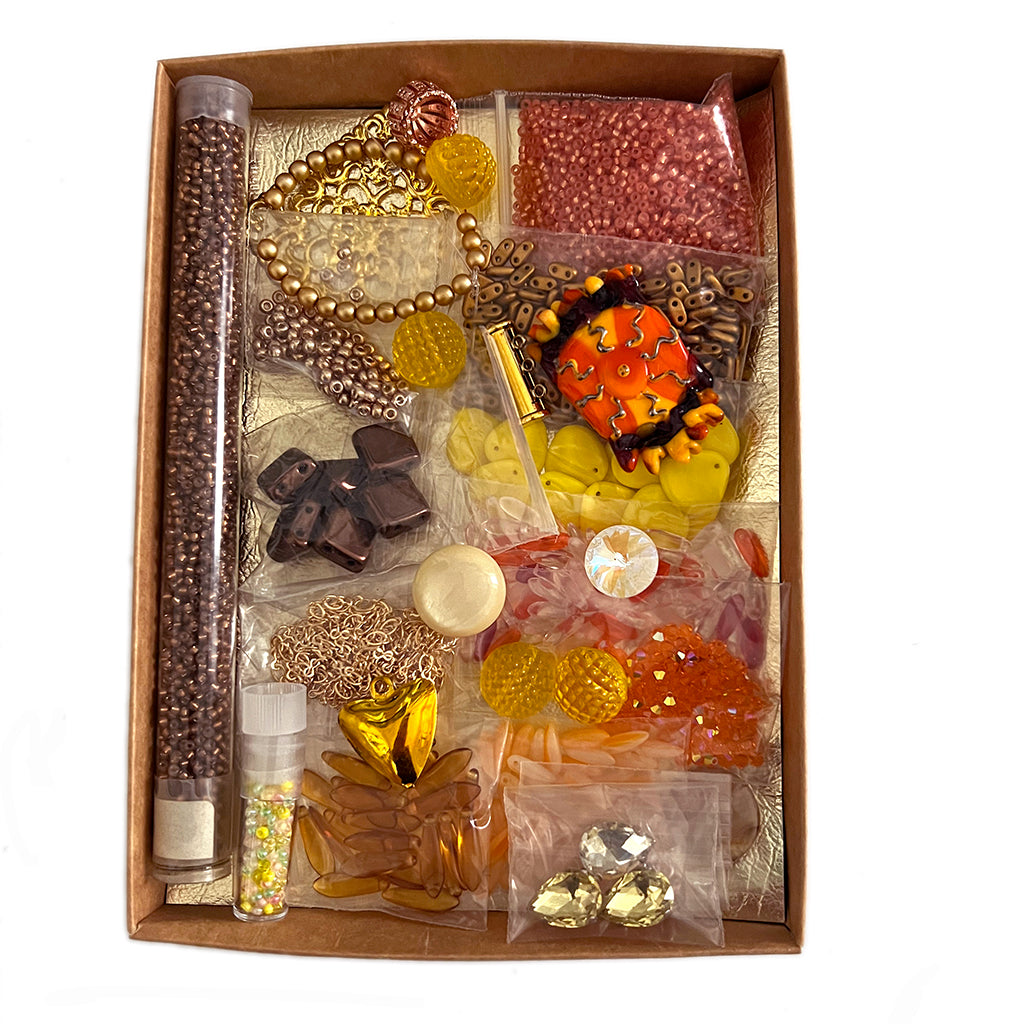 Bead Embroidery Treasure Box ten