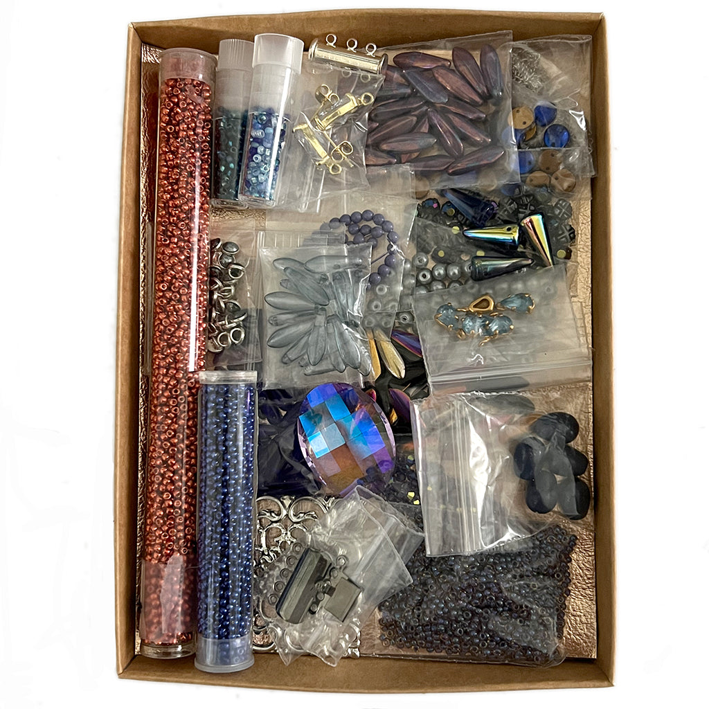 Bead Embroidery Treasure Box five