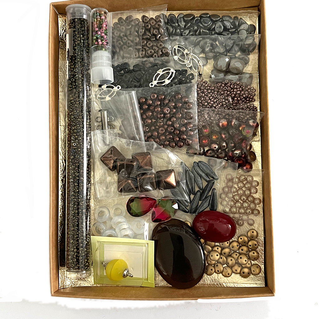 Bead Embroidery Treasure Box six