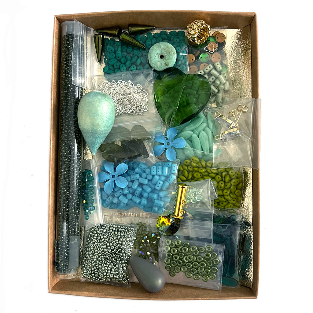 Bead Embroidery Treasure Box seven