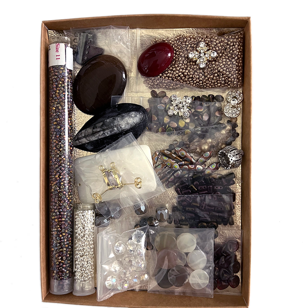 Bead Embroidery Treasure Box eight