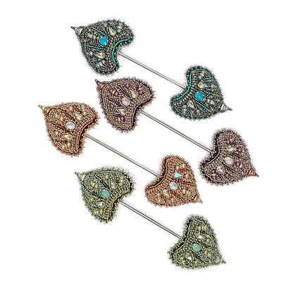 The Fantail Shawl pin Pattern