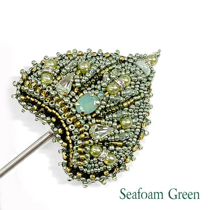 The Fantail Shawl pin Pattern